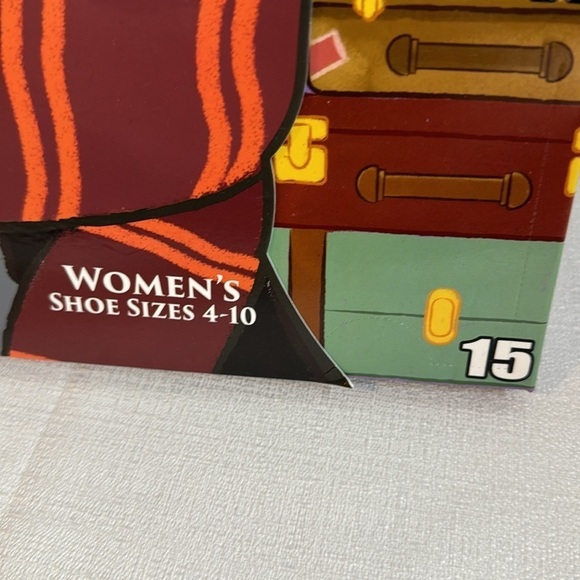 Harry Potter 15 pair of socks advent calendar size 4-10 women NEW - Picture 2 of 7